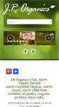 Mobile Screenshot of jrorganicsfarm.com