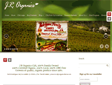 Tablet Screenshot of jrorganicsfarm.com